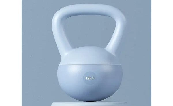 Soft Kettlebell & Dumbbell Set – PVC Vinyl Weights for Home Gym Workouts (4kg–12kg)