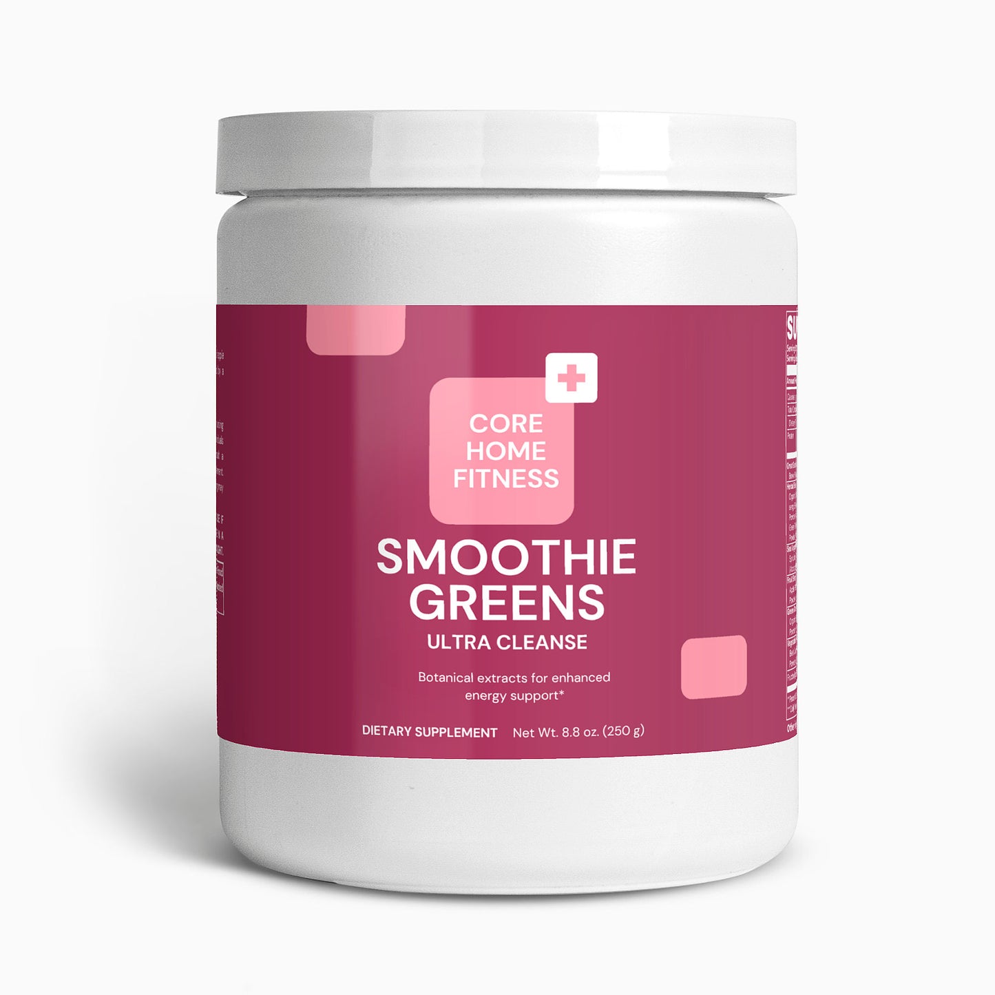 Ultra Cleanse Greens – Organic Superfood Smoothie Powder with Adaptogens, Fruits & Veggies | 250g