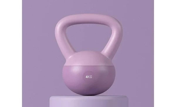 Soft Kettlebell & Dumbbell Set – PVC Vinyl Weights for Home Gym Workouts (4kg–12kg)