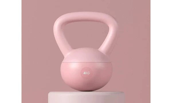 Soft Kettlebell & Dumbbell Set – PVC Vinyl Weights for Home Gym Workouts (4kg–12kg)
