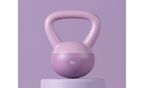 Soft Kettlebell & Dumbbell Set – PVC Vinyl Weights for Home Gym Workouts (4kg–12kg)