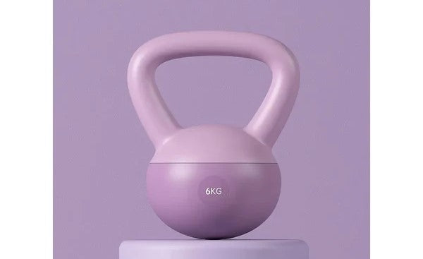 Soft Kettlebell & Dumbbell Set – PVC Vinyl Weights for Home Gym Workouts (4kg–12kg)