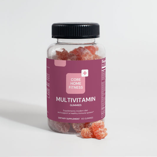 Adult Multivitamin Gummies – Daily Immune, Energy & Wellness Support – Strawberry Flavor – 60 Bear Gummies