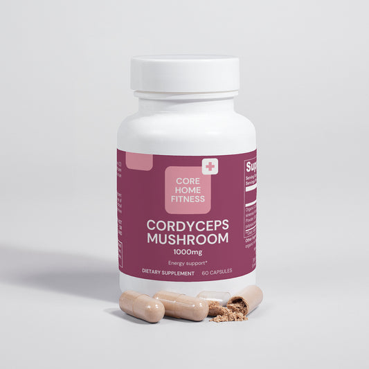 Cordyceps Mushroom Capsules – Organic Energy, Stamina & Immunity Support – 60 Vegan Capsules
