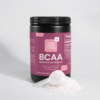 BCAA Powder with Glutamine – Honeydew Watermelon Flavor | 5000mg Aminos for Muscle Recovery, Endurance & Hydration