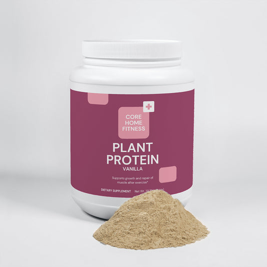 Vanilla Plant Protein Powder – 20g Vegan Protein | Dairy-Free, Soy-Free, Gluten-Free | Muscle Recovery & Weight Management