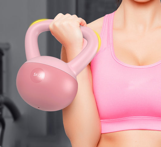 Soft Kettlebell & Dumbbell Set – PVC Vinyl Weights for Home Gym Workouts (4kg–12kg)