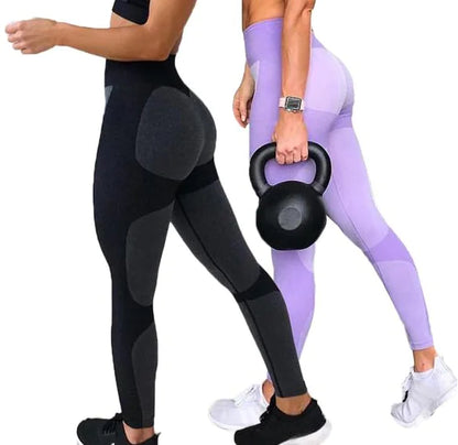 Color Block Butt Lifting Workout Leggings