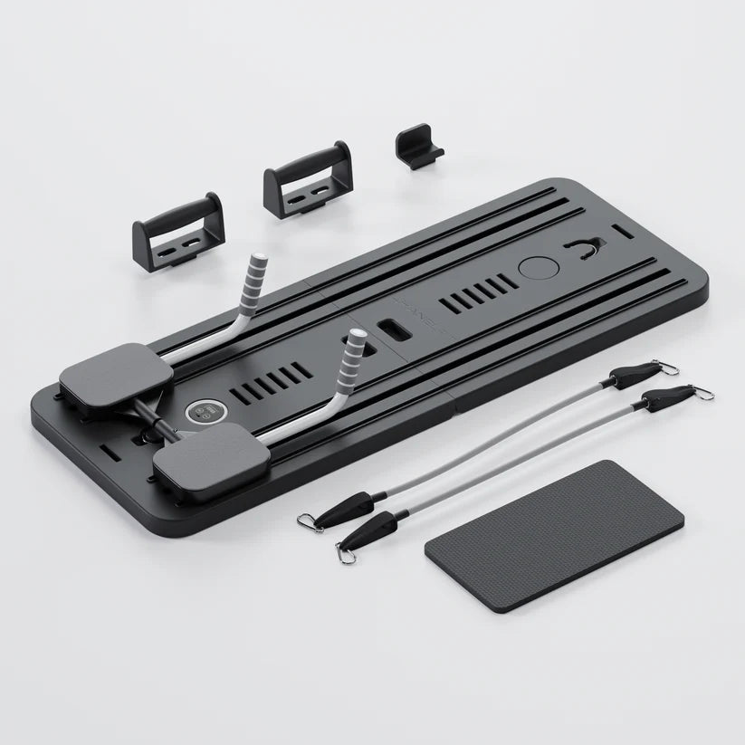 Pilates Board, Multi Purpose Compact Pilates Reformer Set For Home Fitness